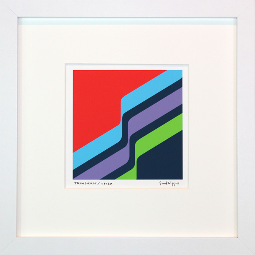 'Transverse 0803A' Framed Print by Grant Wiggins